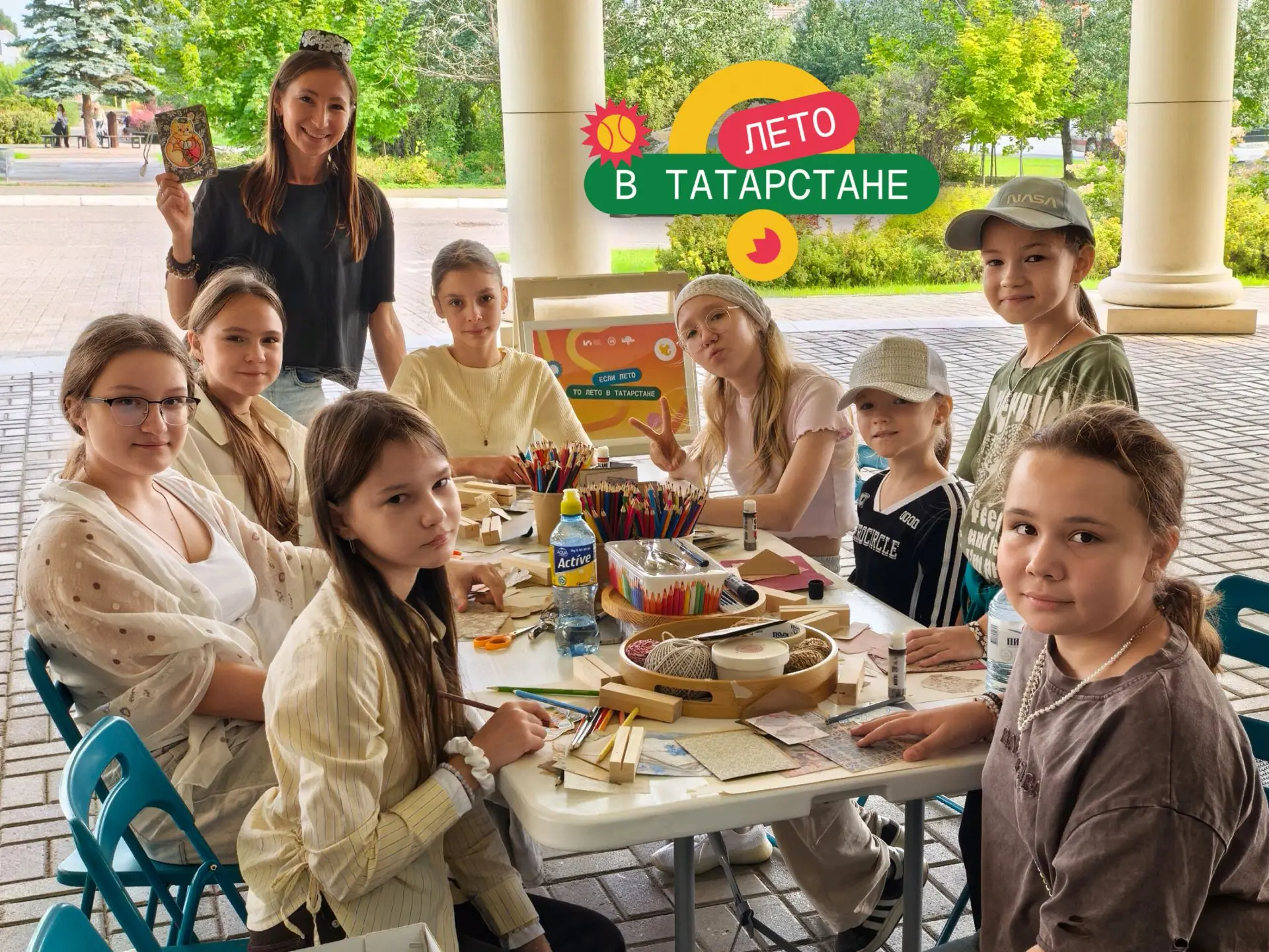 🎨НАШИ МАСТЕР-КЛАССЫ: ЛЕТО В ТАТАРСТАНЕ😎
