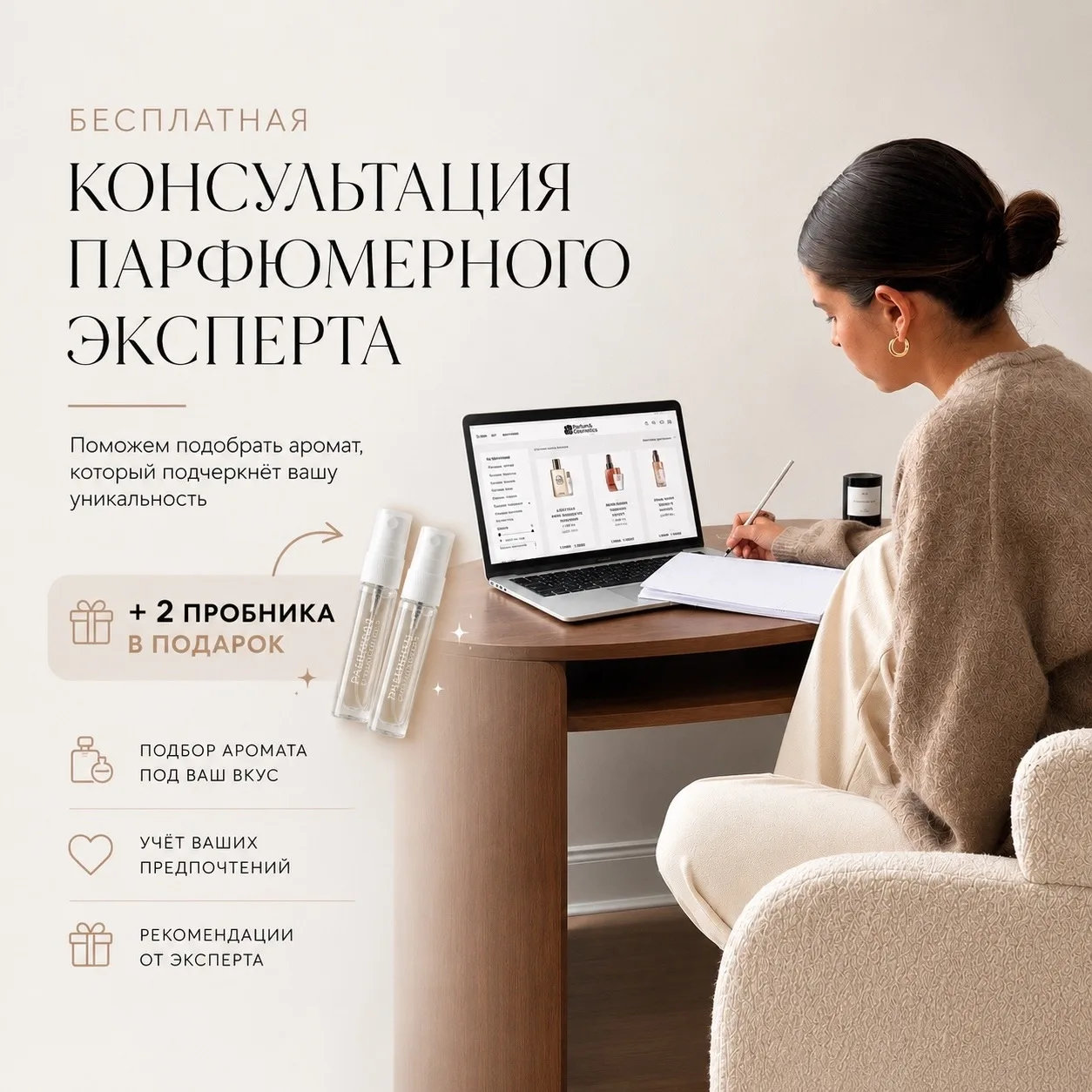 Как выбрать аромат онлайн и не ошибиться? ✨