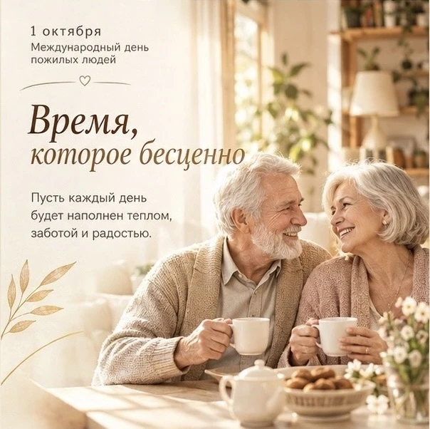 ❤️👵🏻1 октября — Международный день пожилых людей