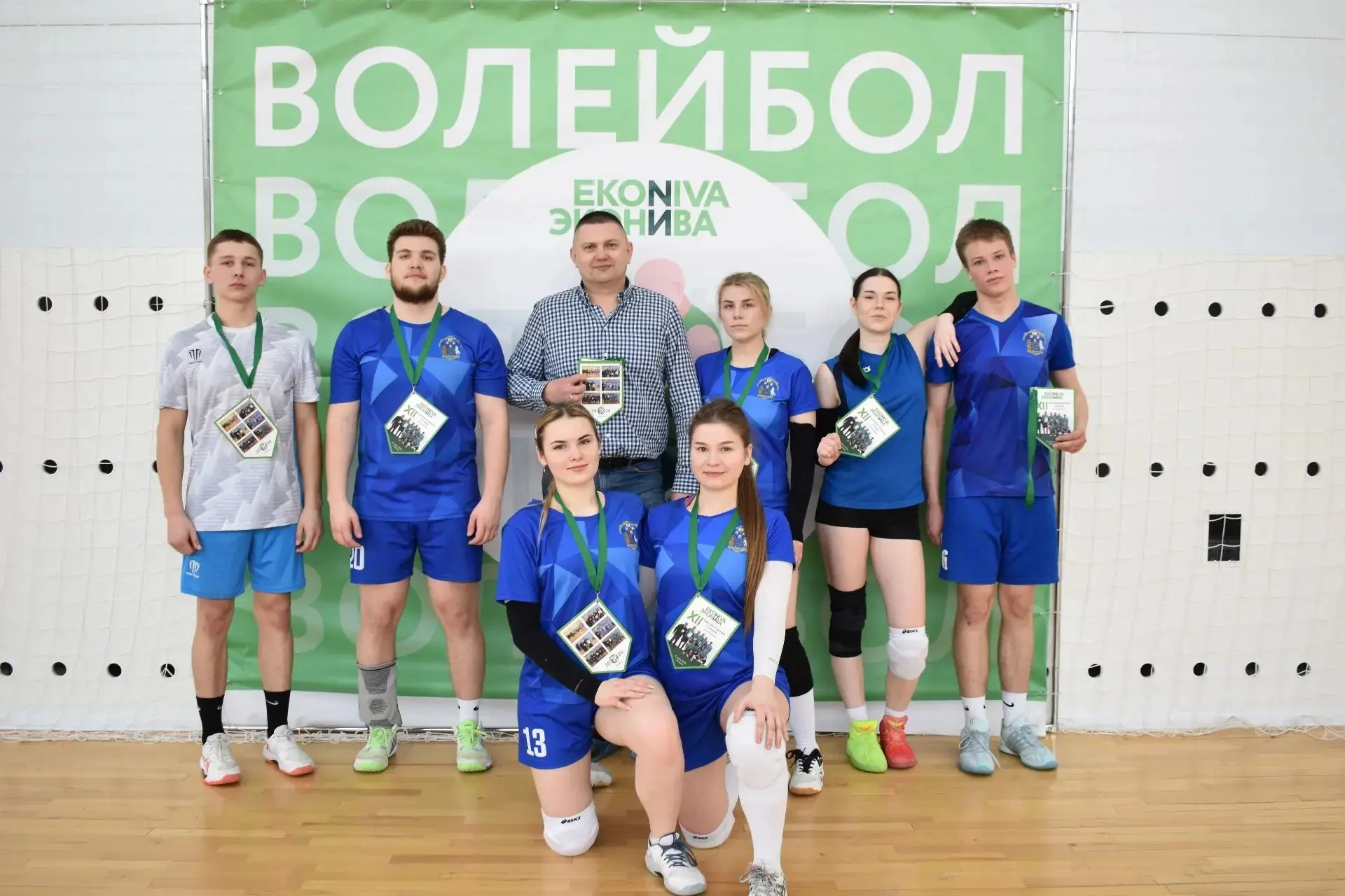 🏐Волейбольная команда ВГАУ приняла участие в корпоративных соревнованиях ГК «ЭкоНива»   21-го марта 