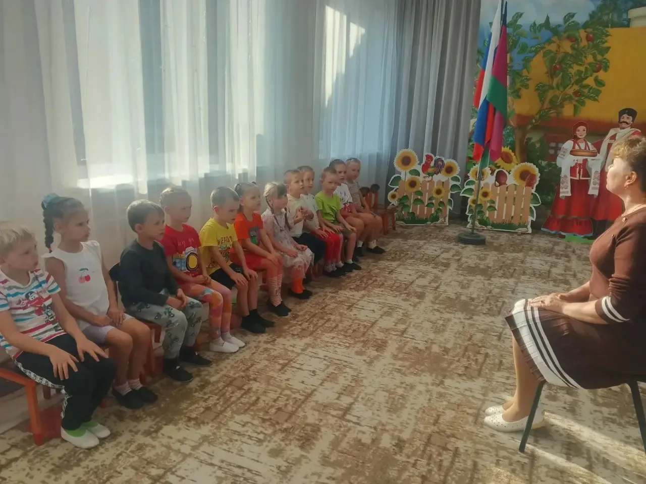 🎼 Музыкальное занятие в группе «Зёрнышки»! 🎶