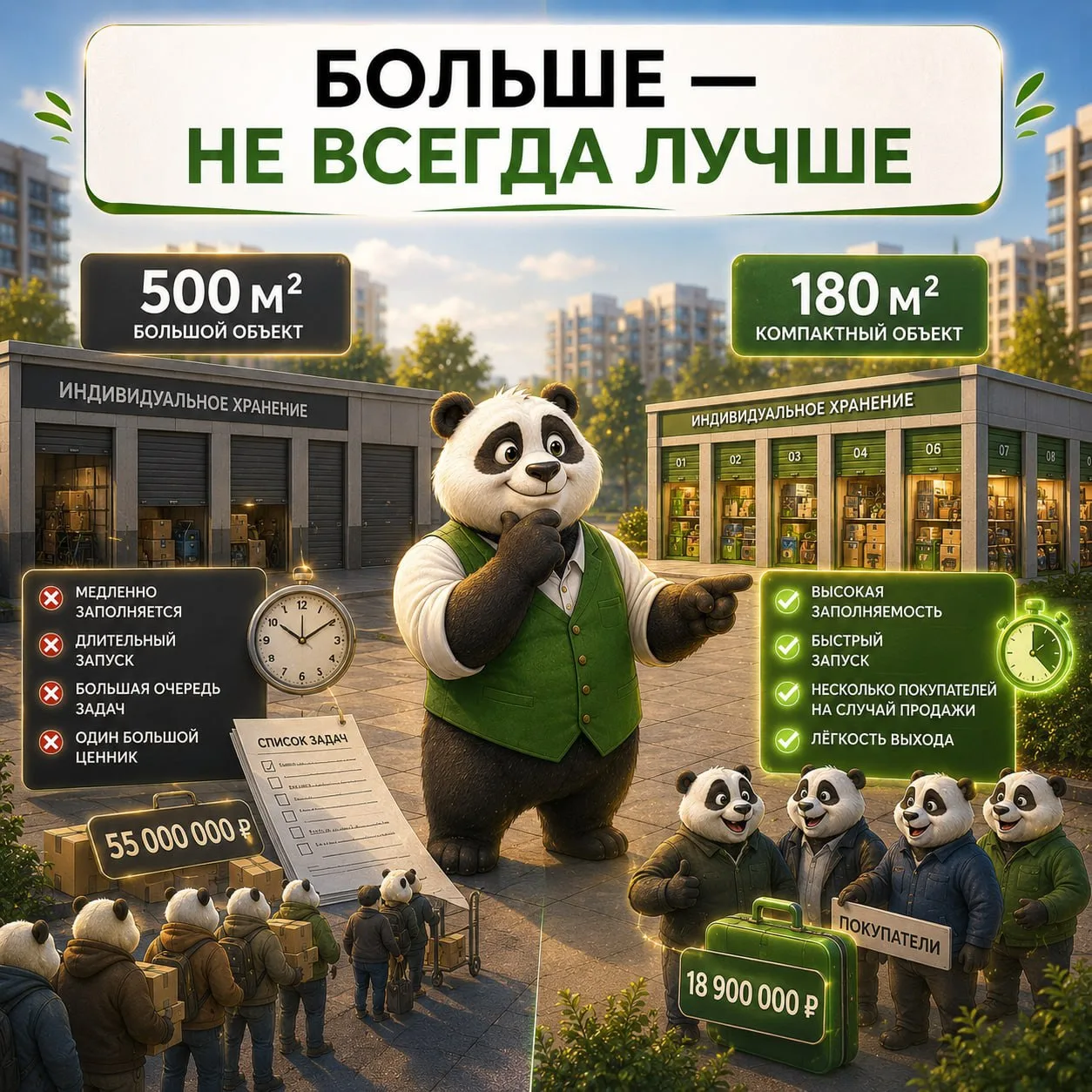 Размер имеет значение. Но не так, как кажется