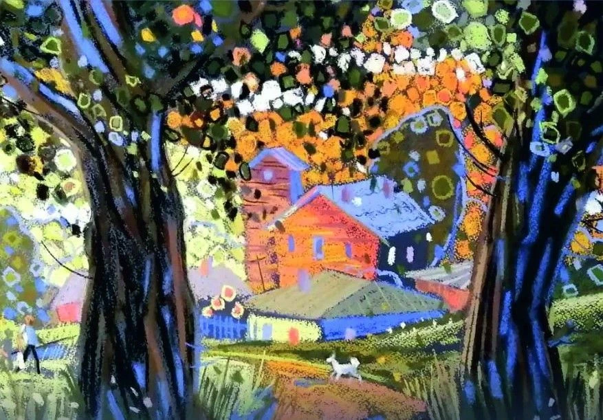 🎨Инесса Кривдова - член Союза художников России представит в «Либеров-центре» выставку«Летний калей