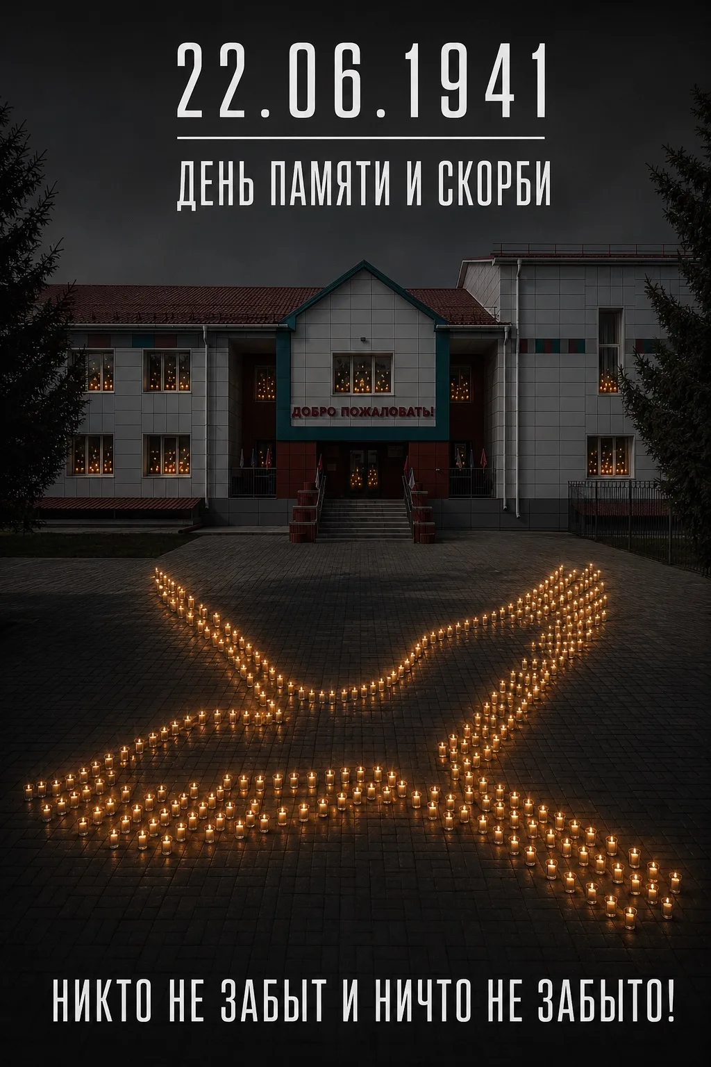 🕊️ День памяти и скорби: присоединяемся к акции «Свеча памяти»

22 июня — одна из самых печальных д