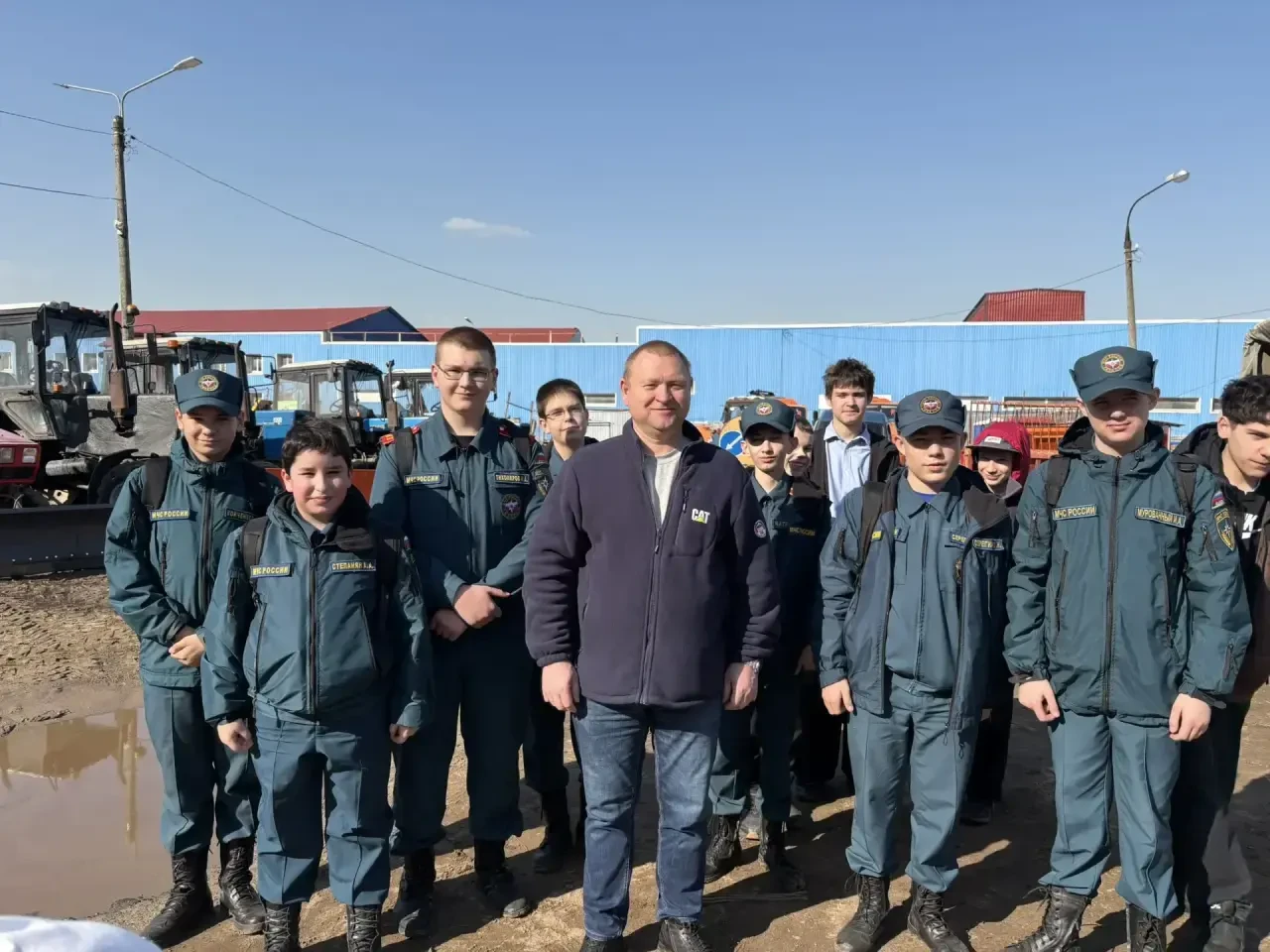 Первые за чистое Подмосковье Активисты Движения Первых нашего Центра образования №21, побывали на ув
