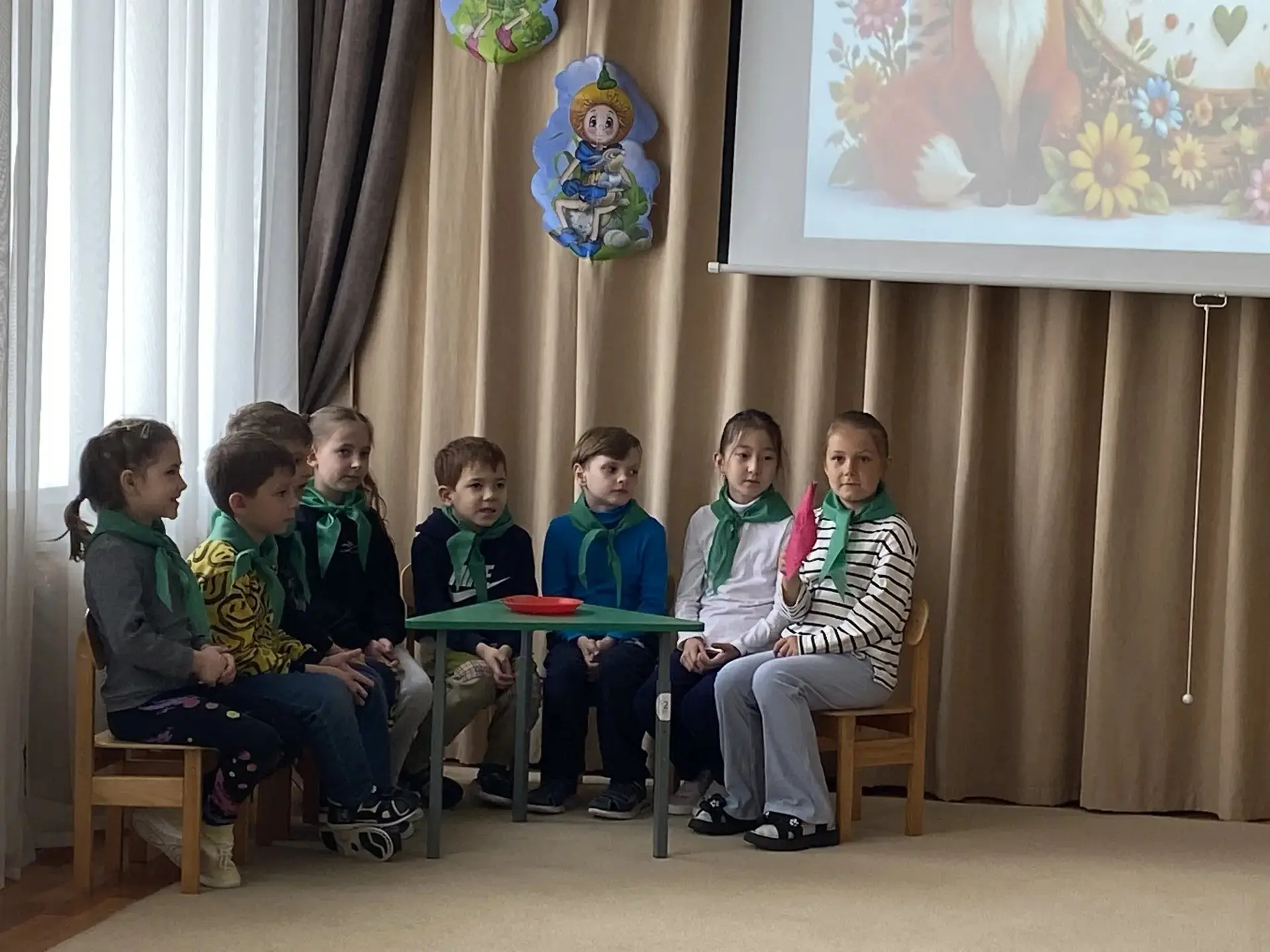 Викторина "Знатоки природы" у наших юных эколят-дошколят