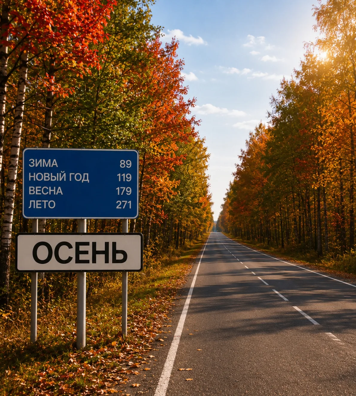 Не так уж и много до лета осталось, всего то 271 день