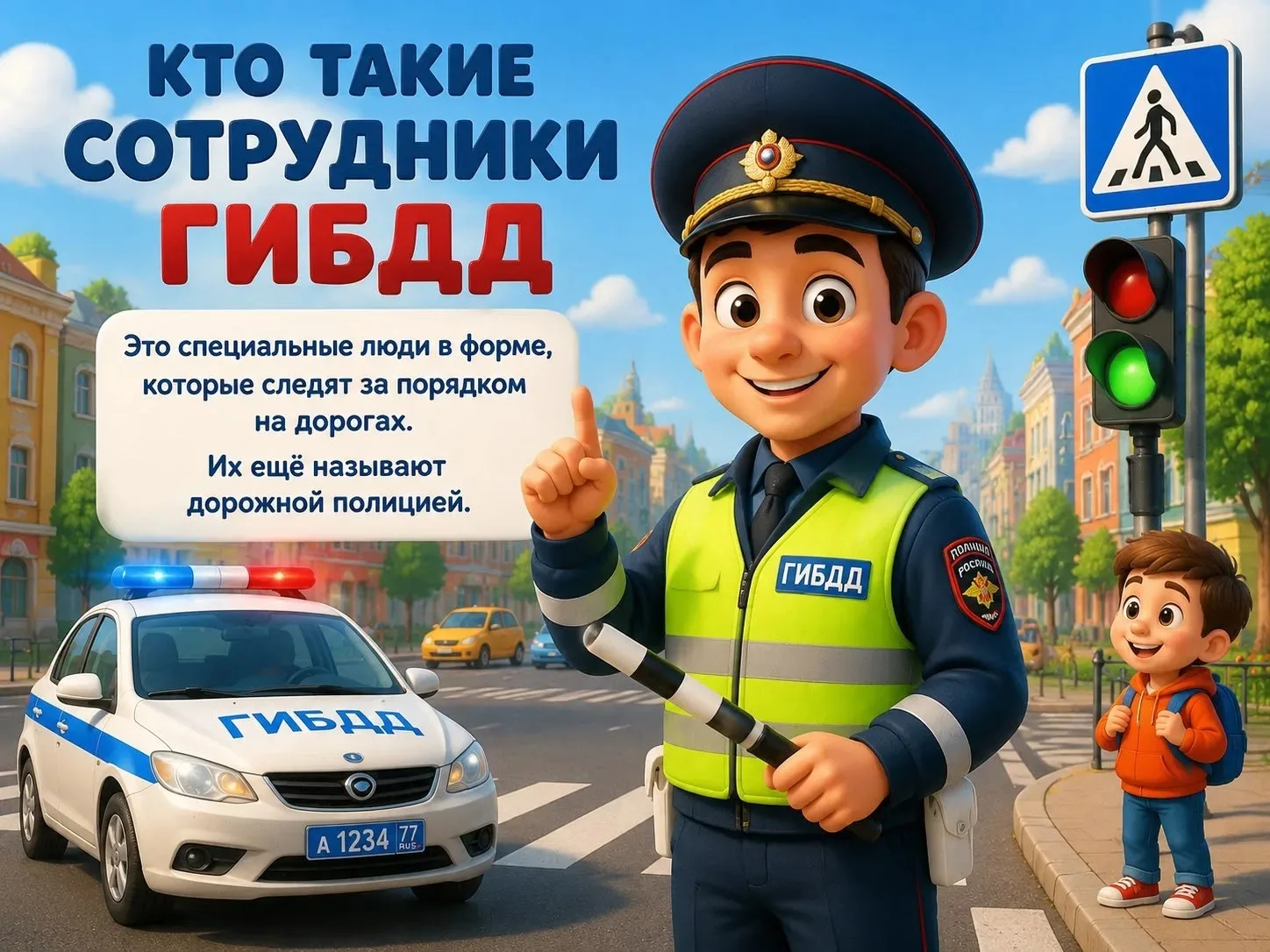 На страже безопасности на дорогах — сотрудники ГИБДД

👮‍♂️🚦 — И хотя мы привыкли видеть их на пост