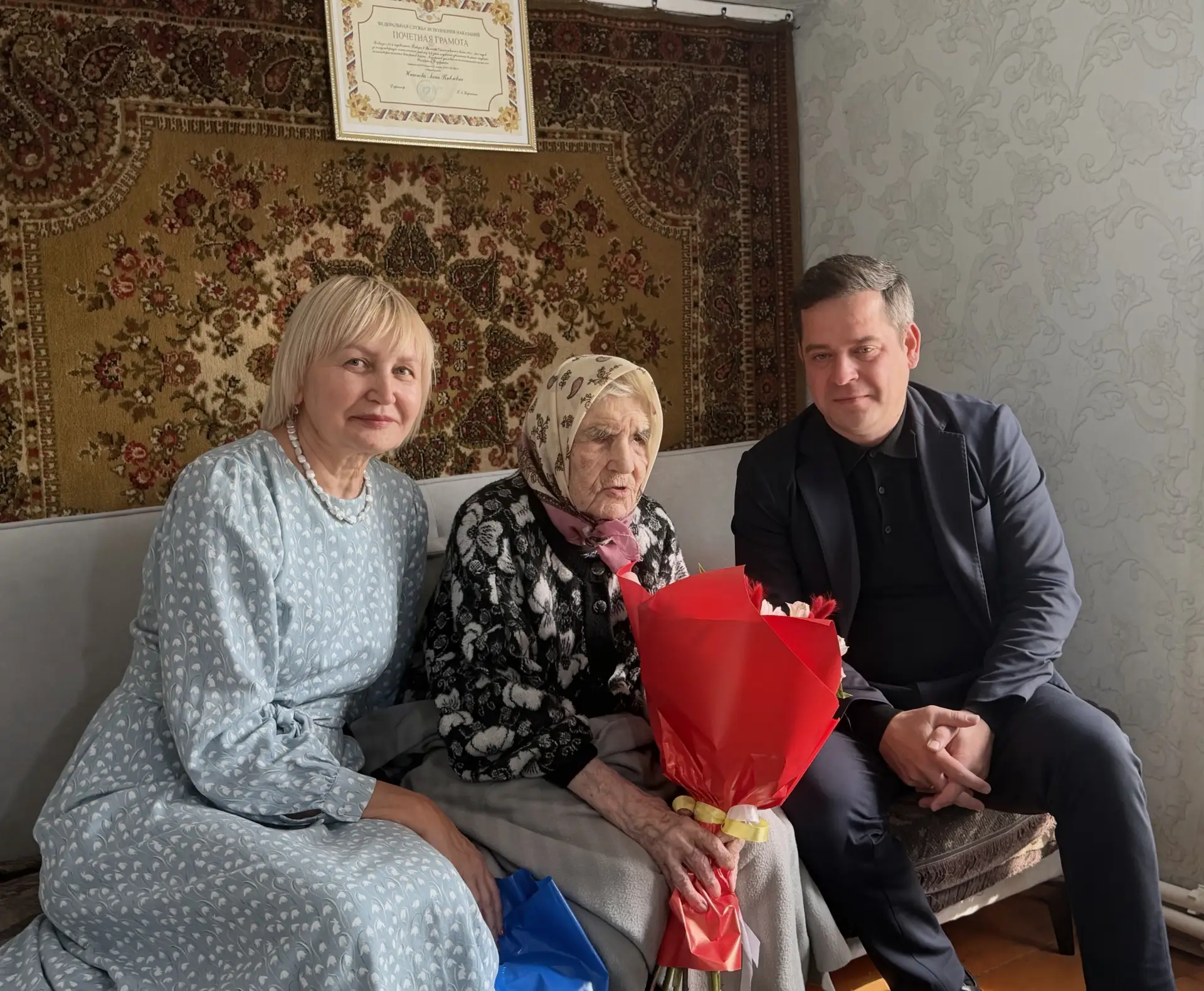 В минувшее воскресенье почётный житель Соликамска, участница Великой Отечественной войн...