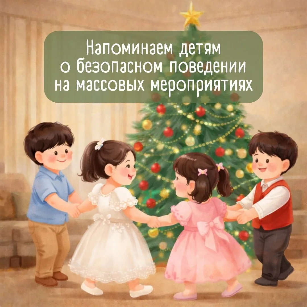 🎄В праздничные дни дети чаще оказываются в новых местах и среди большого количества лю...