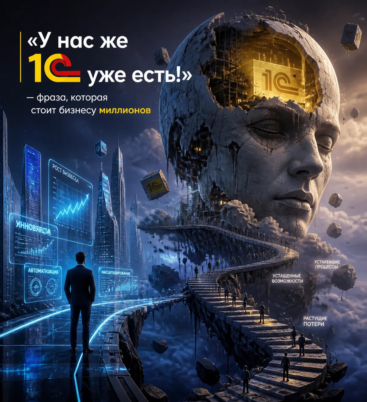 «У нас же 1С уже есть!» — фраза, которая тихо стоит вам миллионов