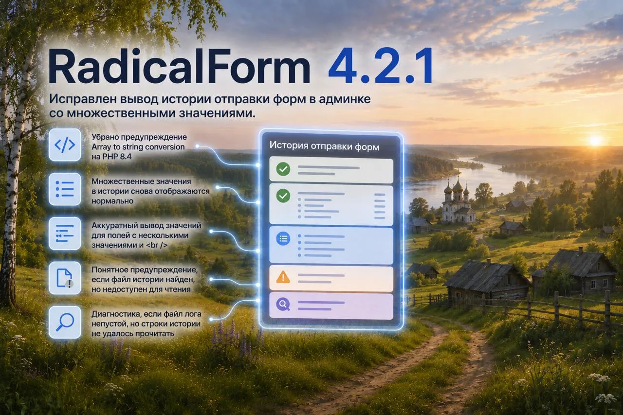 Релиз RadicalForm 4.2.1