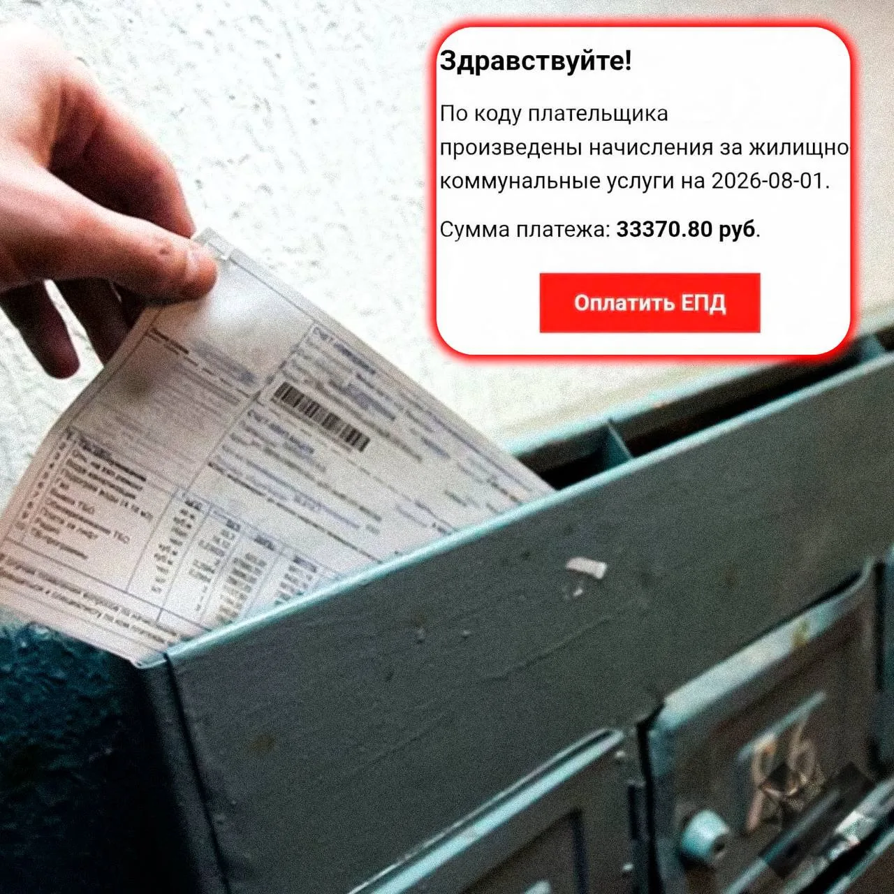 ⚡️Москвичам массово приходят счета за квартплату на 20-35 тысяч рублей