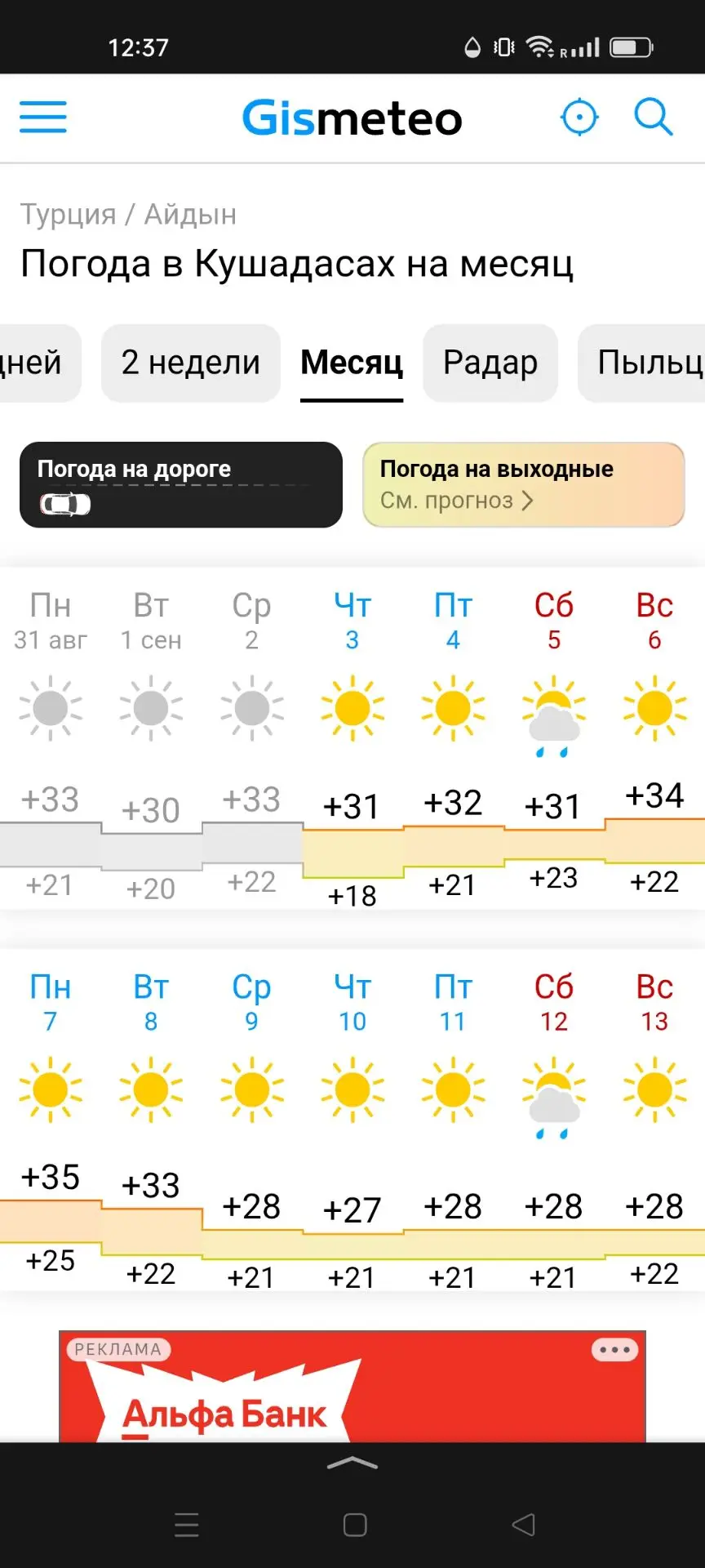 Наша погодка🥰