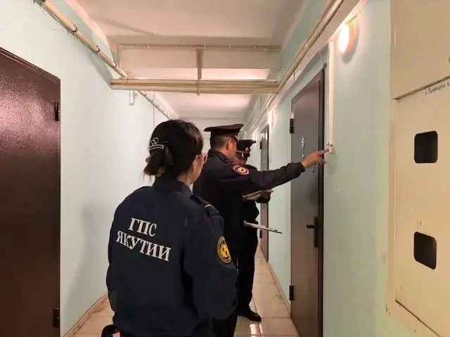 Противопожарный рейд в Вилюйском районе