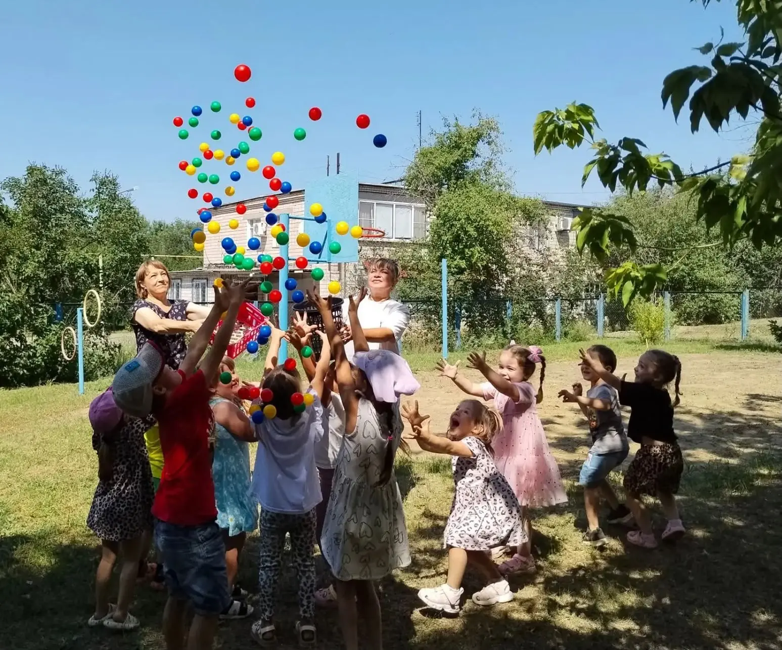 📅18 августа для воспитанников детского сада «Звездочка» прошла игровая программа под н...