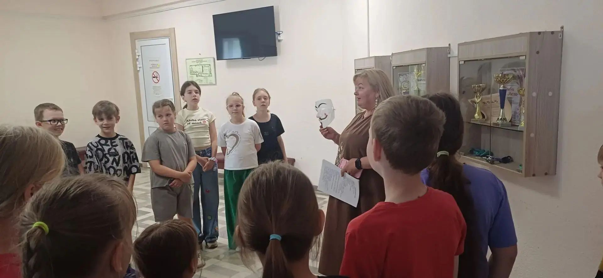 👣🎭День десятый в пришкольном лагере МОУ СШ № 7. 15 июня  дети, посещающие школьный лагерь, попали 