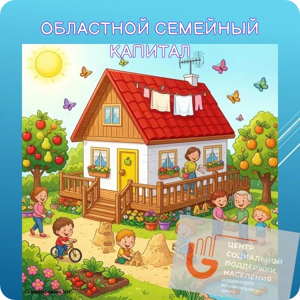 👨👩👧👦 487 многодетных семей Доволенского округа получили сертификат на областной сем...