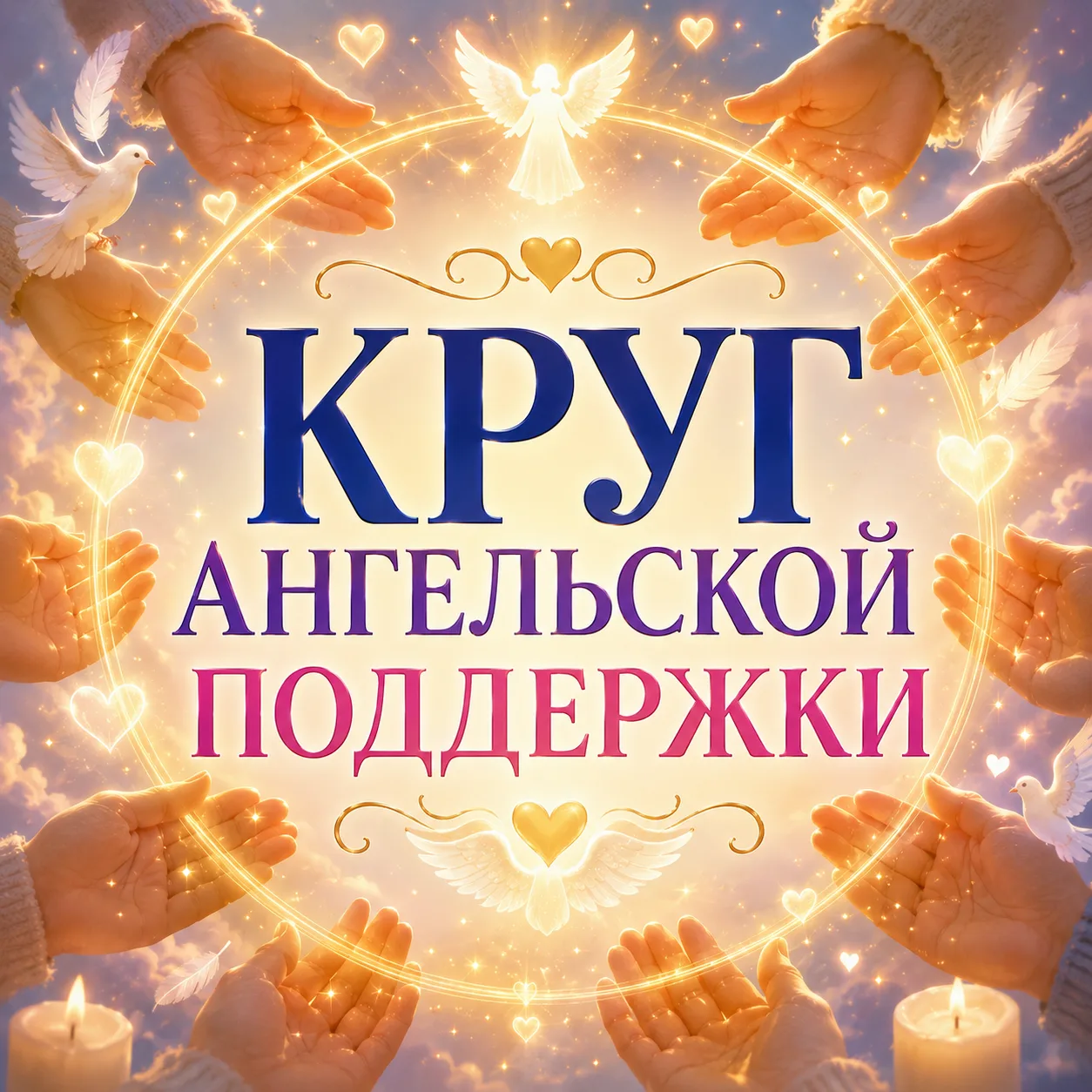 ✨ КРУГ АНГЕЛЬСКОЙ ПОДДЕРЖКИ 🤍

Давайте сегодня все вместе поддержим своей доброй энергией тех, кому