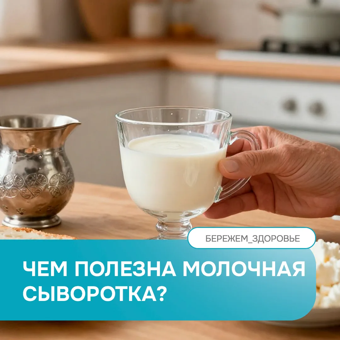 🥛 Молочная сыворотка: полезные свойства для организма