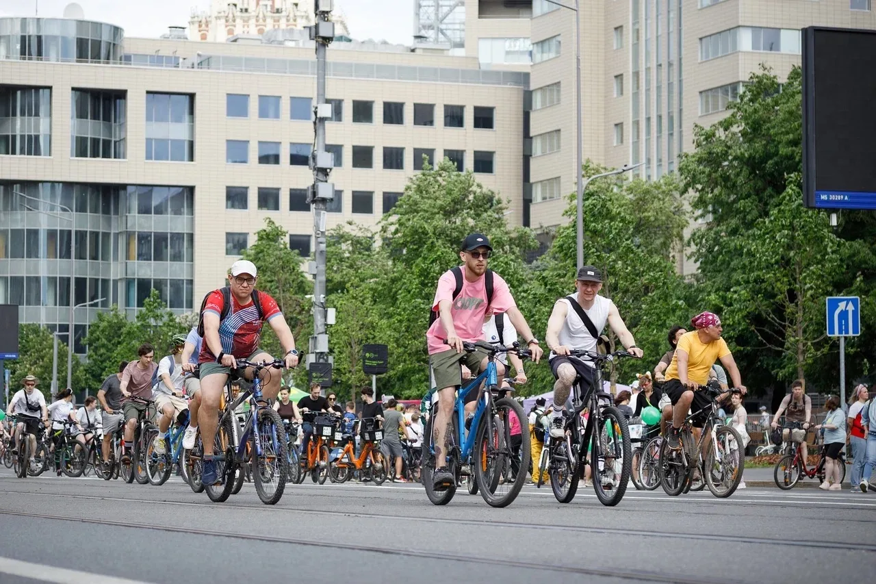 Весенний велофестиваль прошёл в Москве  🚴‍♂️ В столице 24 мая состоялся традиционный Весенний велофе