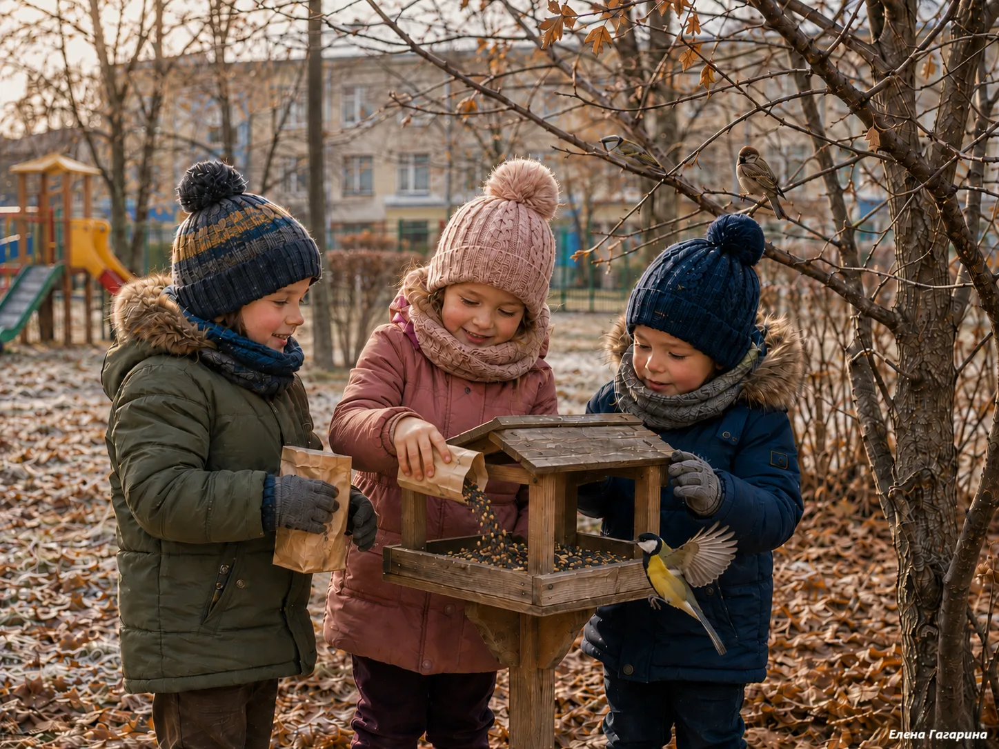 🍁СЮЖЕТНЫЕ КАРТИНКИ "ОСЕНЬ". Часть 4