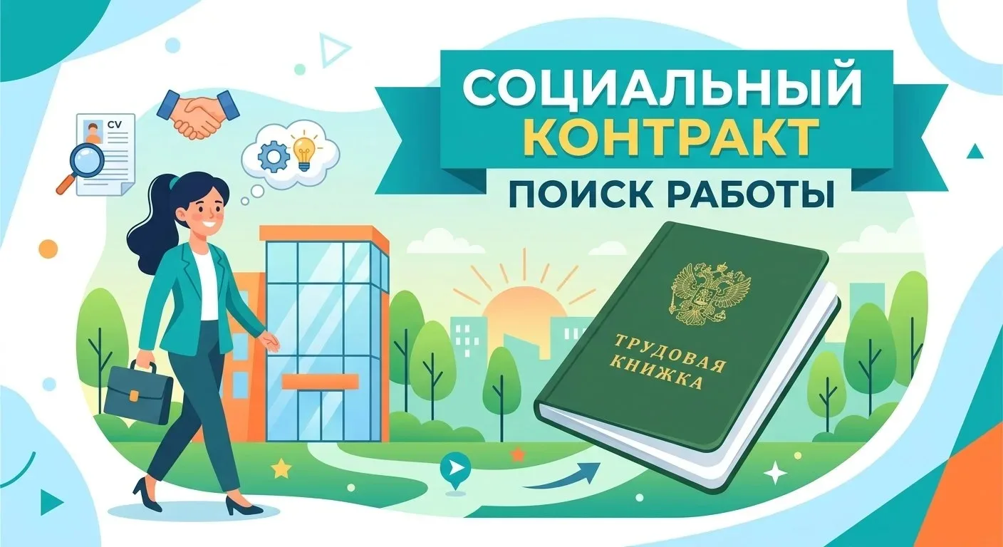 Социальный контракт по направлению "Поиск работы" является одним из видов государственн...