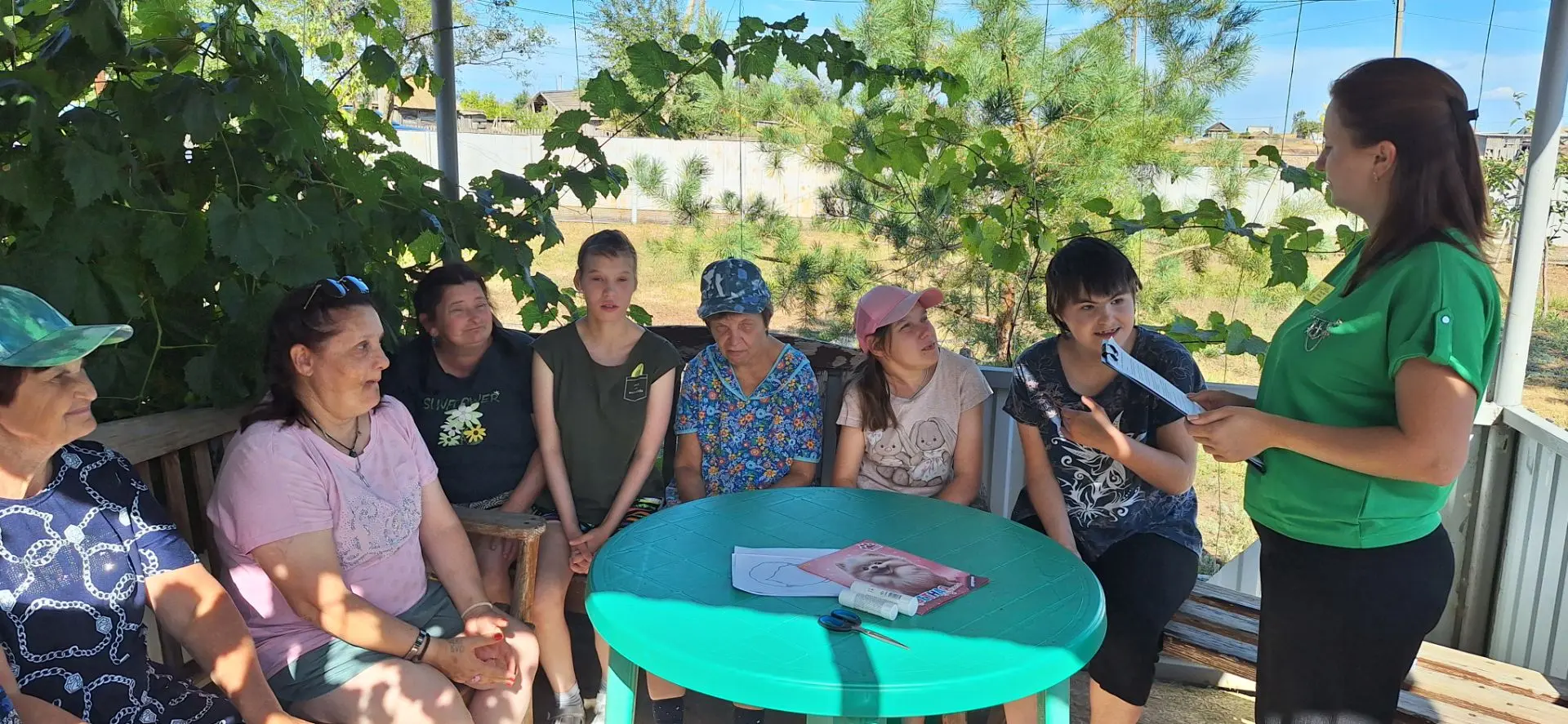 В Иловатском доме социального обслуживания, в рамках плана профилактики самовольных ухо...