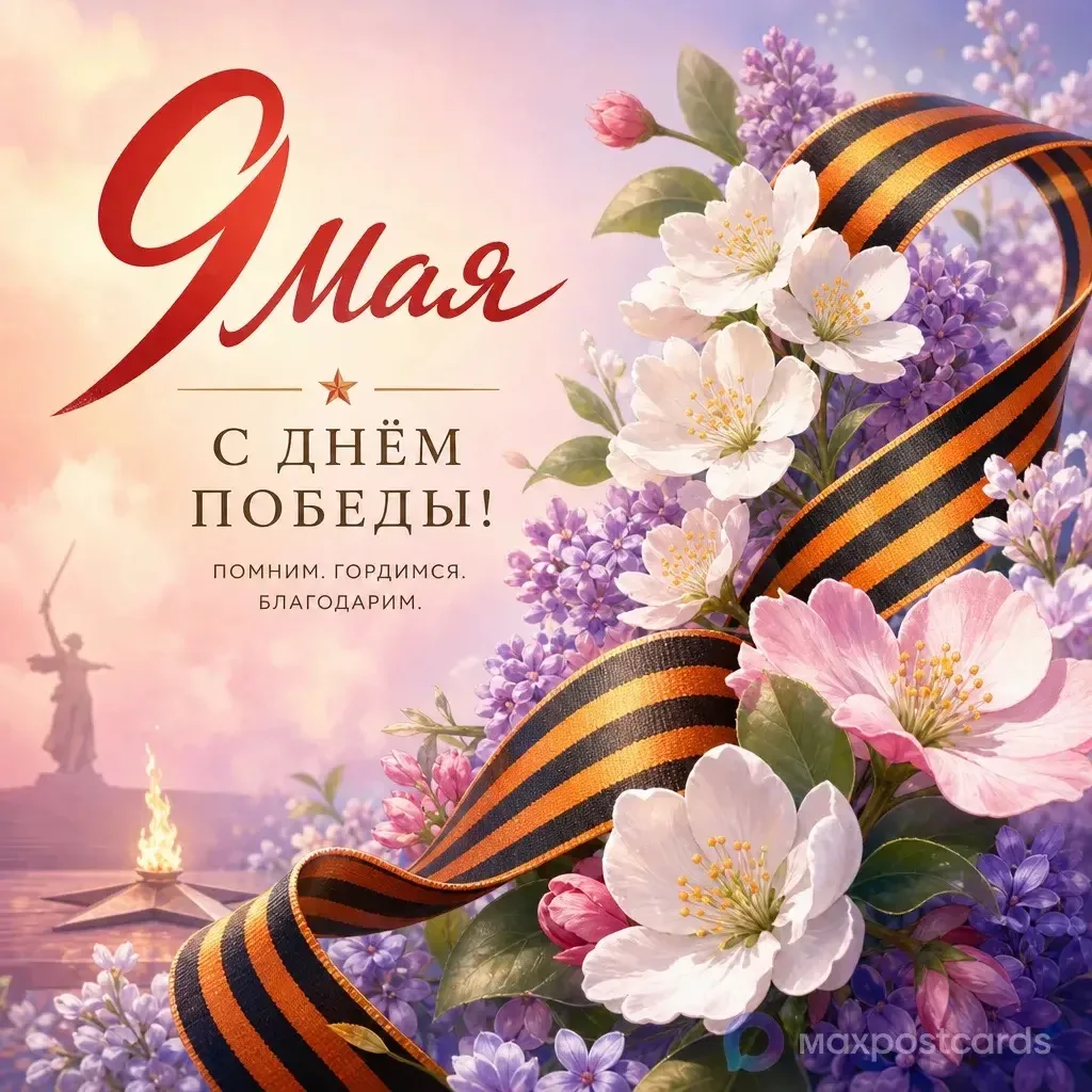 🇷🇺✨ С Днём Победы! ✨🇷🇺  9 Мая — особый день для каждой семьи, для всей нашей страны. Это день памяти