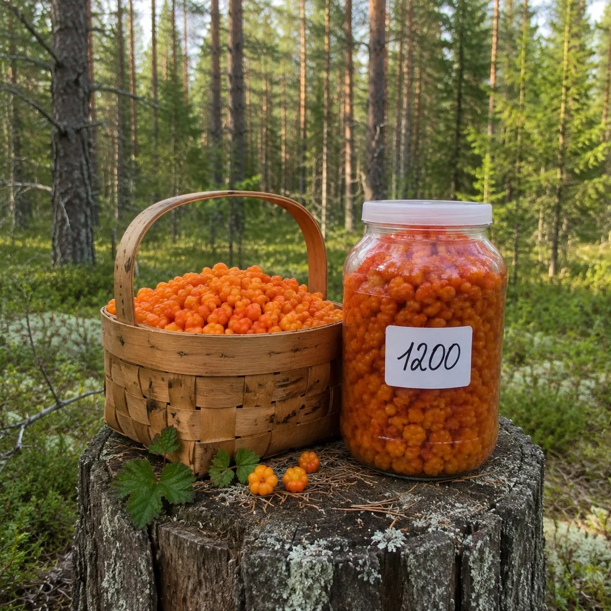 Литр морошки в Югре продают за 1200 рублей. Почему так дорого?

Цена высокая, потому что ягода капри