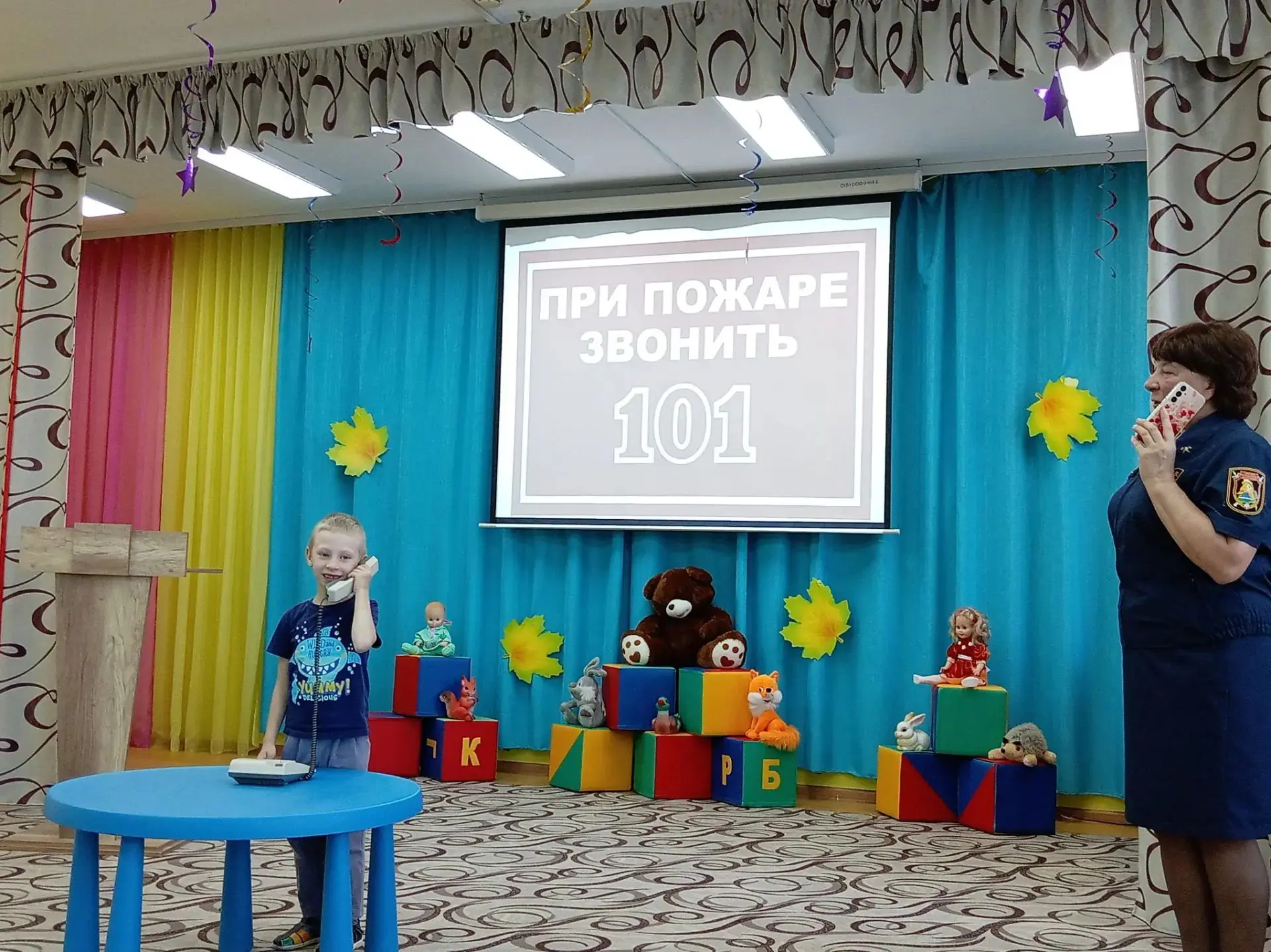 🔥🚒В подготовительных группах прошло невероятно полезное и увлекательное событие: в го...