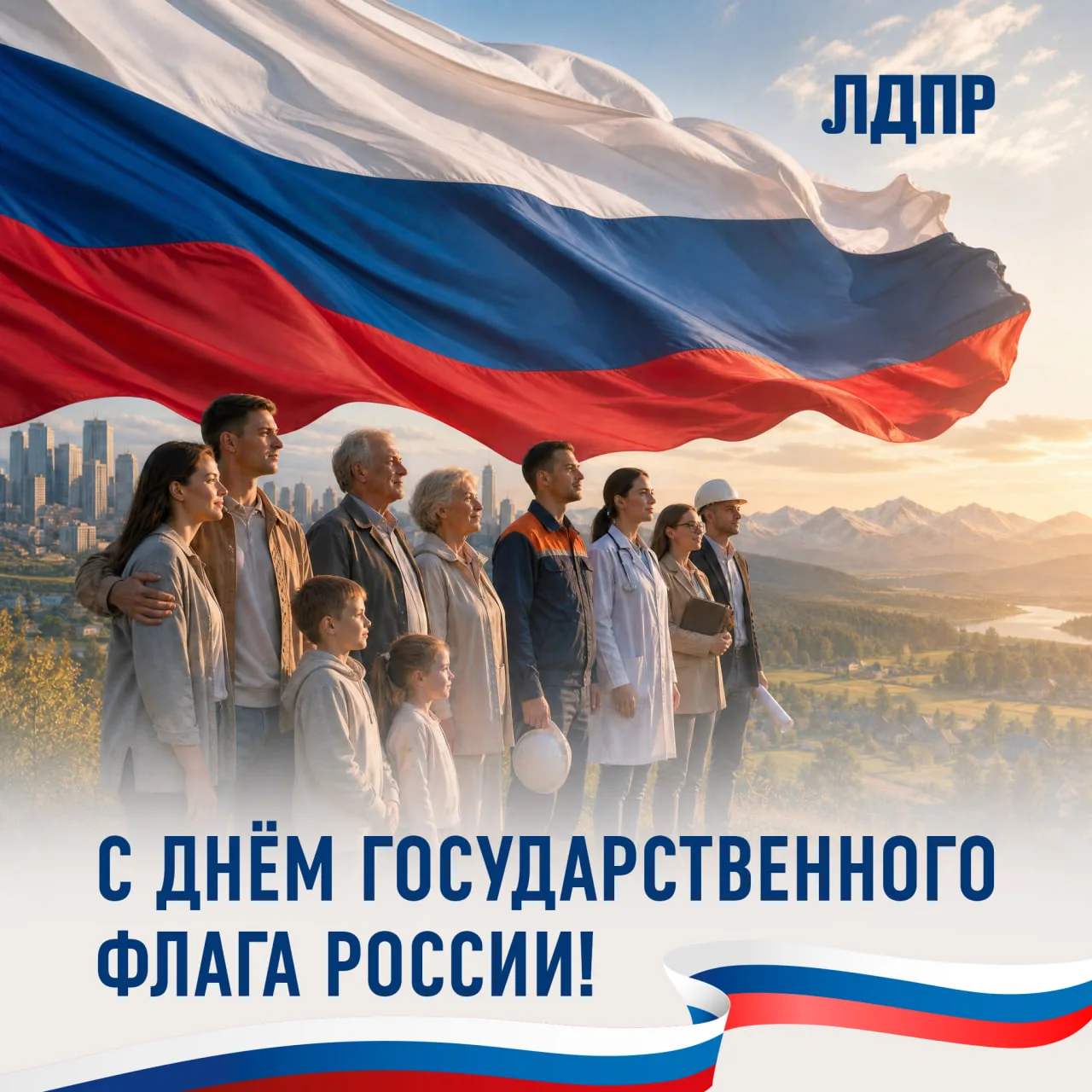 С Днём Государственного флага Российской Федерации!