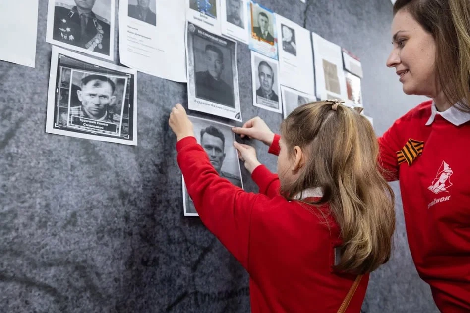 «Стена Памяти» в Музее Победы. 🕯  До 11 мая все желающие могут разместить на специальном стенде порт