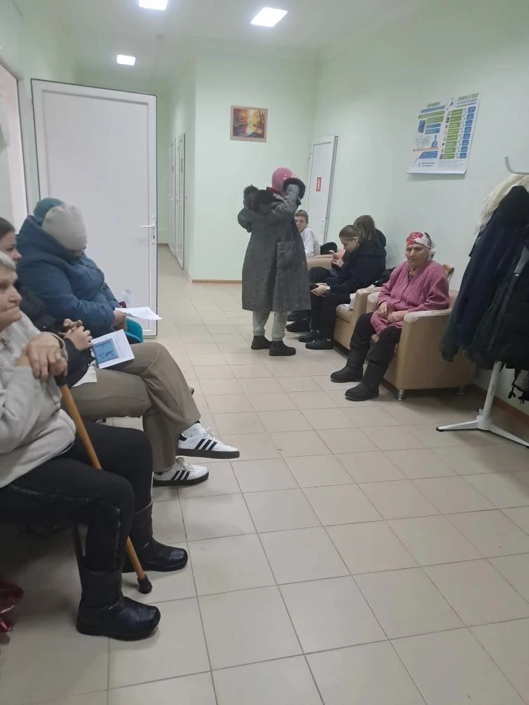 ⚡️ 07.02.2026, выездная диспансеризация прошла в амбулатории с. Свободное! 🟢 Врачом терапевтом Масло