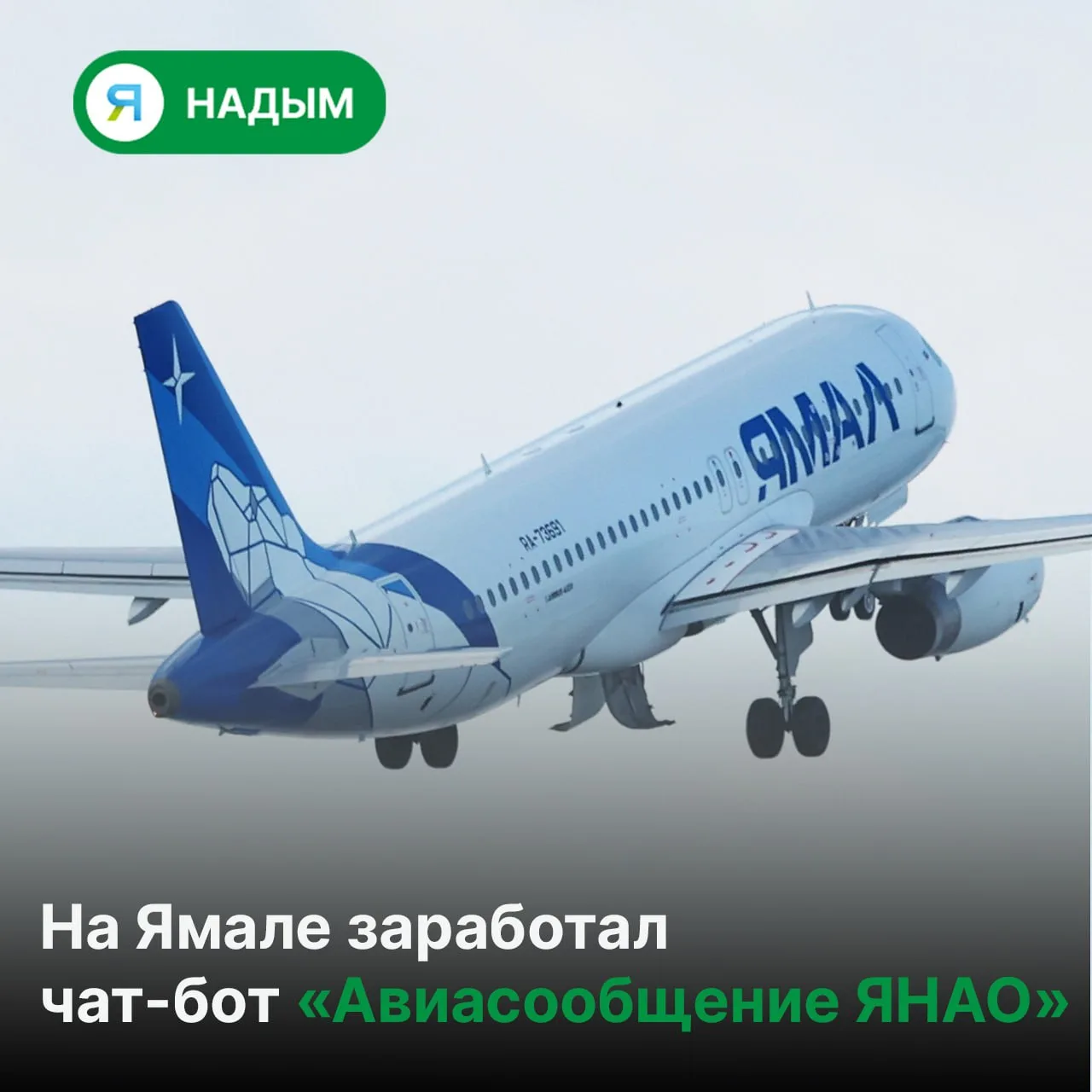 ✈ Надымчане могут узнавать информацию о перелётах в своём смартфоне
