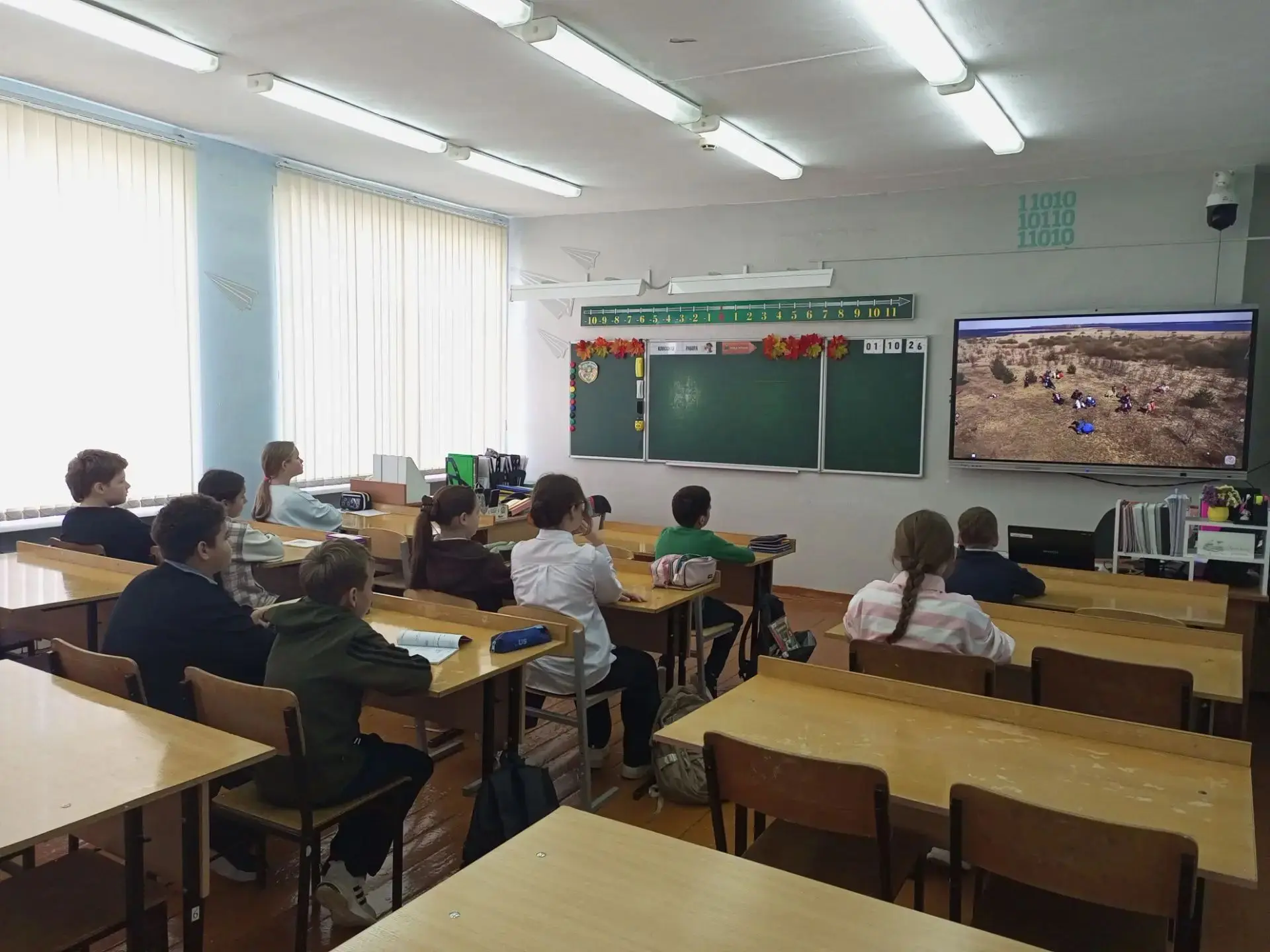 🌟 В МБОУ СШ с. Таремское продолжает реализовываться курс внеурочной деятельности «Кино...