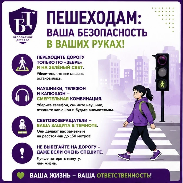 🚦 Безопасность на дороге — общая ответственность