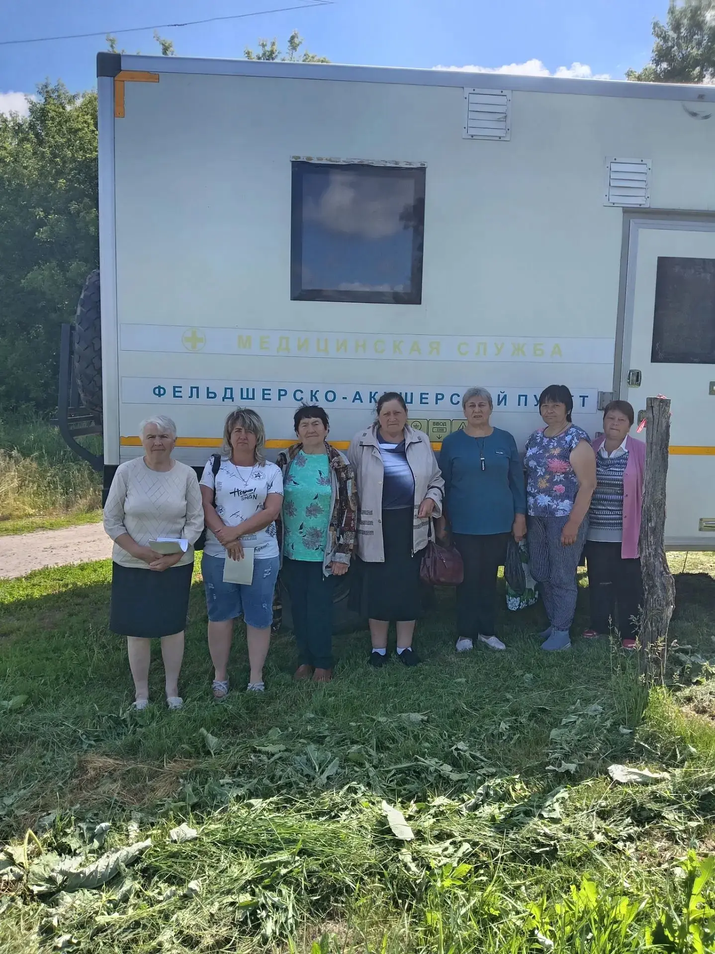 16 июня Специалисты ОБУЗ «Обоянской ЦРБ» организовали выезд в село Бушмено, чтобы позаботиться о здо