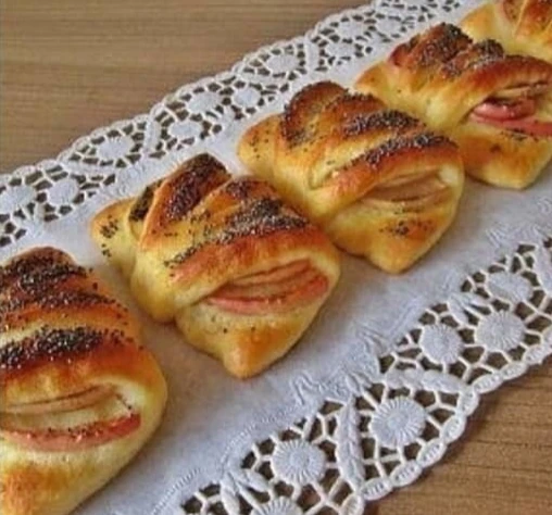 🍎🥐 АРОМАТНЫЕ ТВОРОЖНЫЕ КОНВЕРТИКИ С ЯБЛОКАМИ: Идеальная дачная выпечка к чаю на веранде