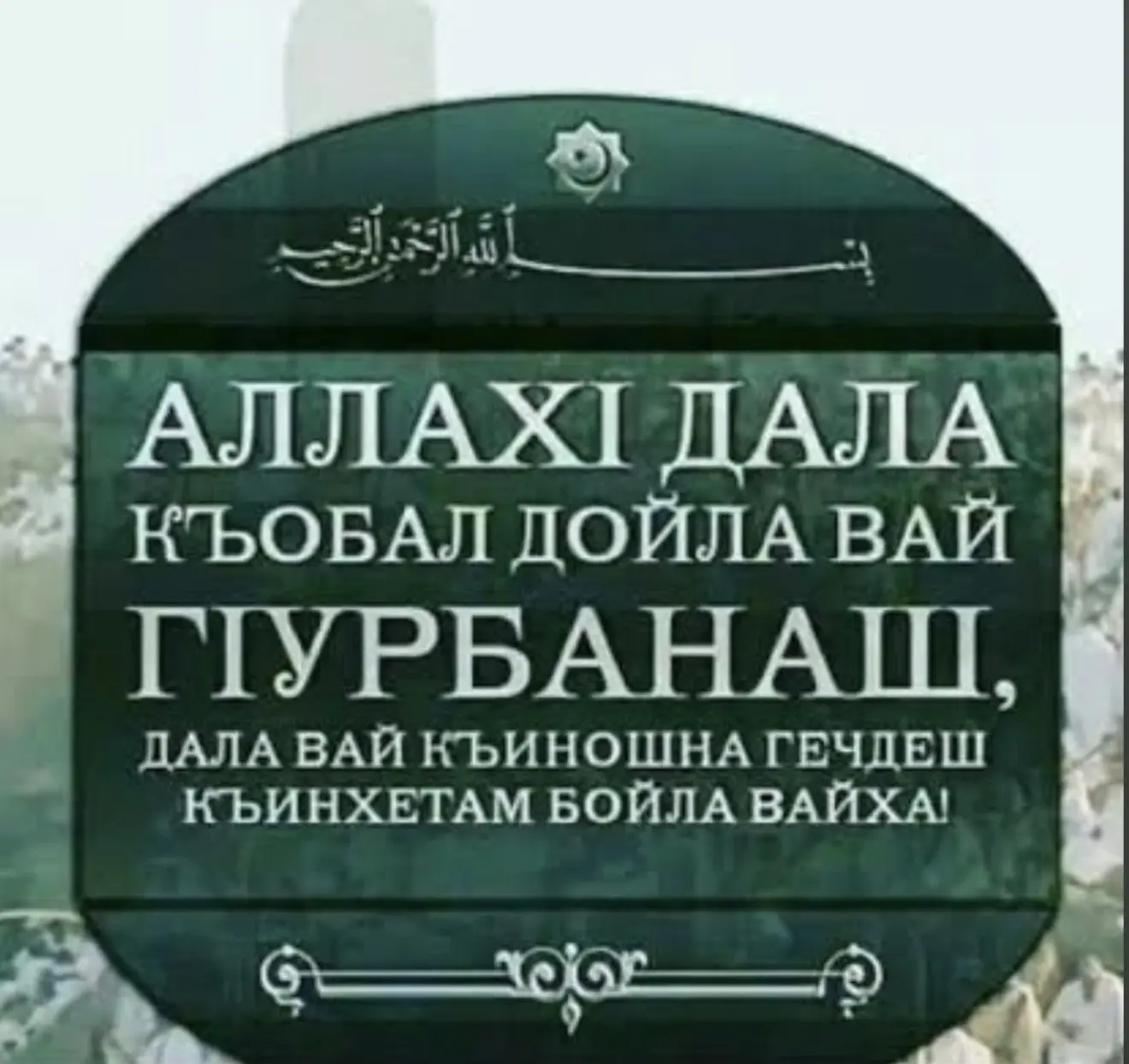 Хьоме бусалба нах: вежарий а, йижарий а!