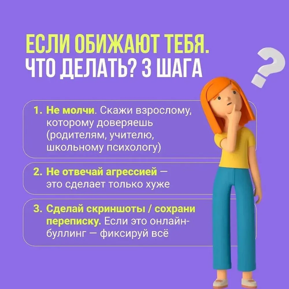 Буллинг бывает разным: в школе, во дворе, в соцсетях. Иногда кажется, что проще промолчать или «пере