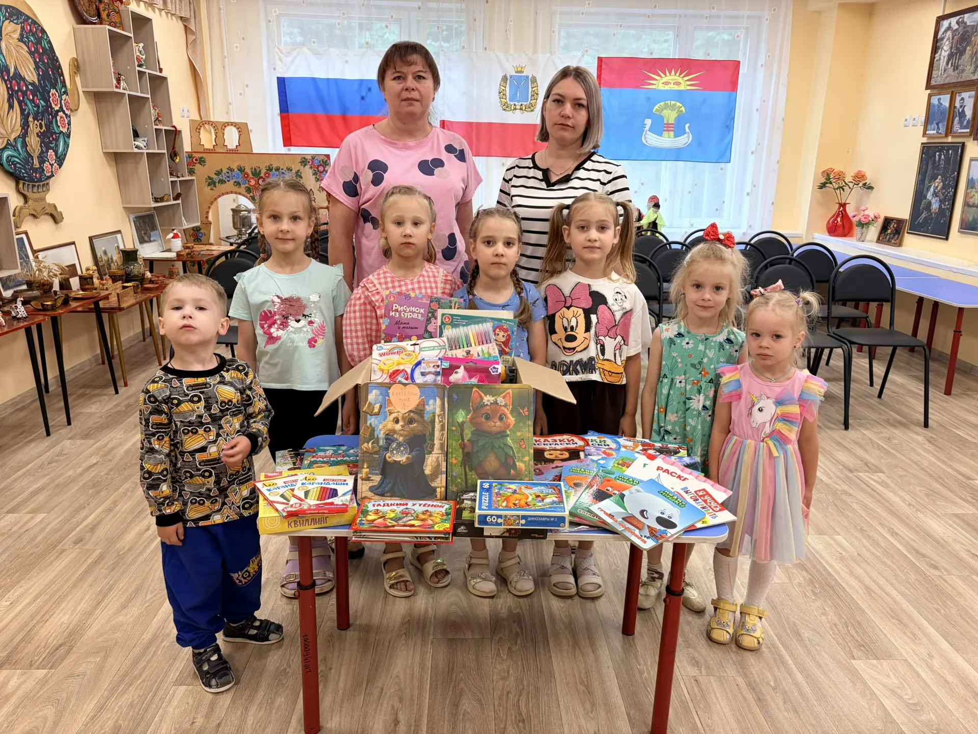 «Коробка храбрости» - в подарок от семей воспитанников и коллектива "Родничка"
 
В МАДОУ детский сад