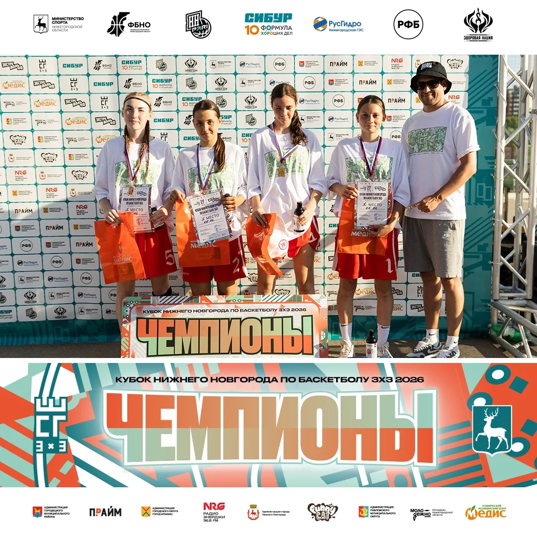 🏆 Поздравляем победителей и призёров «Кубка Нижнего Новгорода 2026»!