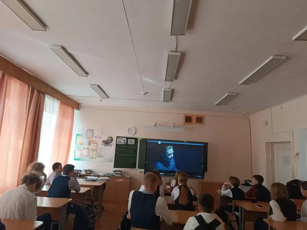 Четверг 📹  В четверг ученикам седьмого класса продемонстрировали социальный ролик под названием «Инт