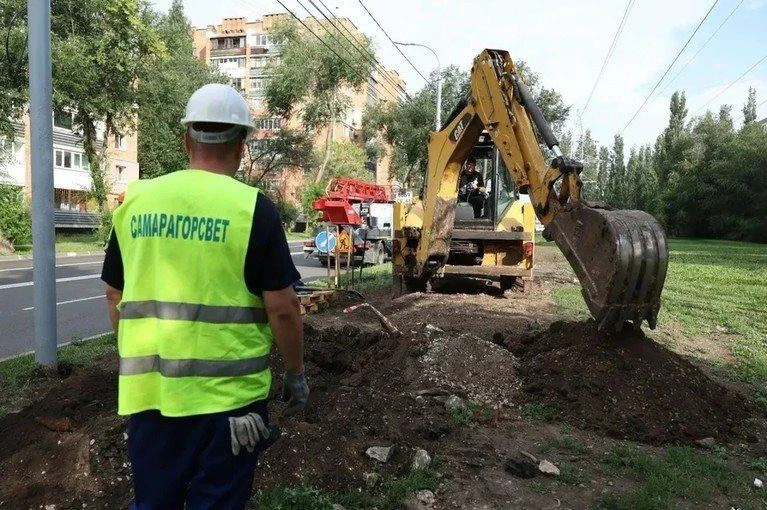Глава Самары сообщил о ходе ремонта на улице Владимирской. Муниципальное учреждение пер...