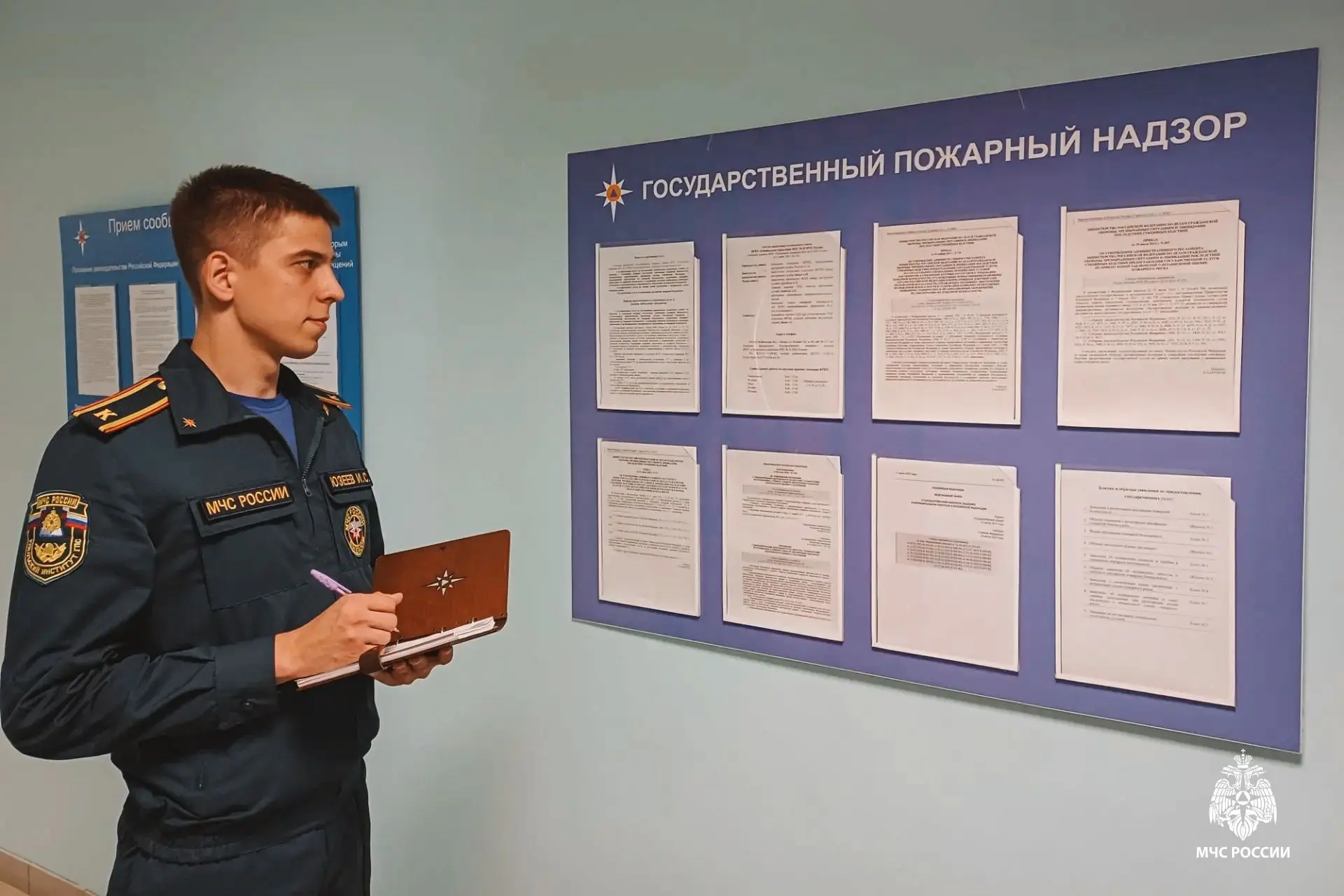 Курсанты 4 курса Уральского института ГПС МЧС России успешно завершили стажировку в должности инспек