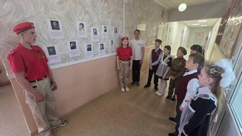 ⭐️В нашей школе в рамках мероприятий, посвящённых Дню Победы 9 мая 2026 года, организована фотовыста