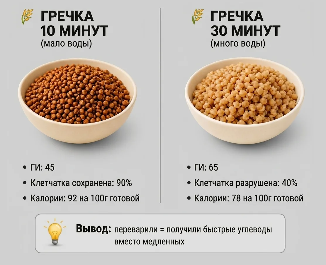 Холодильник против плиты: как приготовление меняет пользу еды