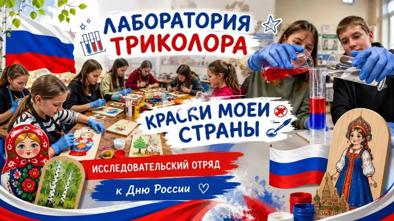 🇷🇺✨ В преддверии Дня России исследовательский отряд принял участие сразу в двух увлекательных тема