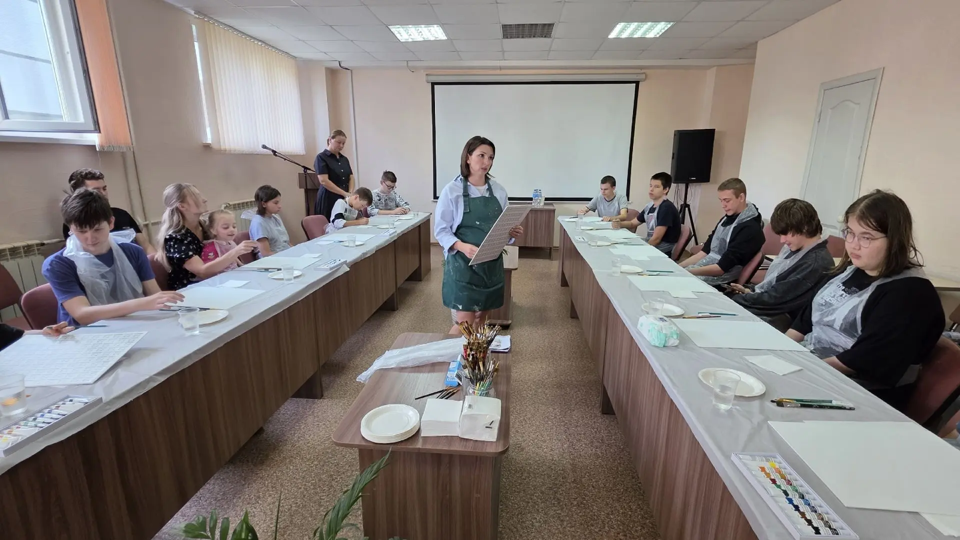 В Ульяновской областной детской больнице стартовал всероссийский арт-проект для детей с...